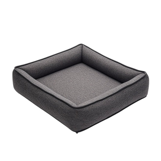 Padon Large Dog Bed - High-Density Orthopedic Memory Foam - Professional Grade Joint Support - Washable Removable Cover - Charcoal Grey